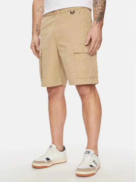 Zdjęcie produktu Wrangler Szorty materiałowe Casey Utility 112352191 Beżowy Relaxed Fit