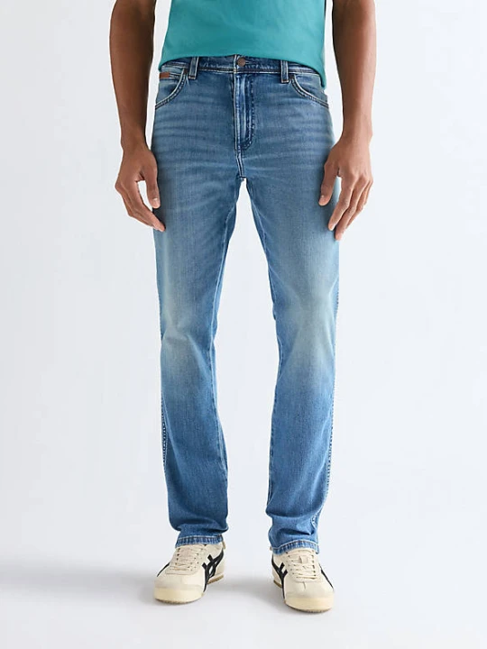 Zdjęcie produktu Wrangler Texas Slim Toughlite Low Stretch Jean Harbor Blue Size 42 x32