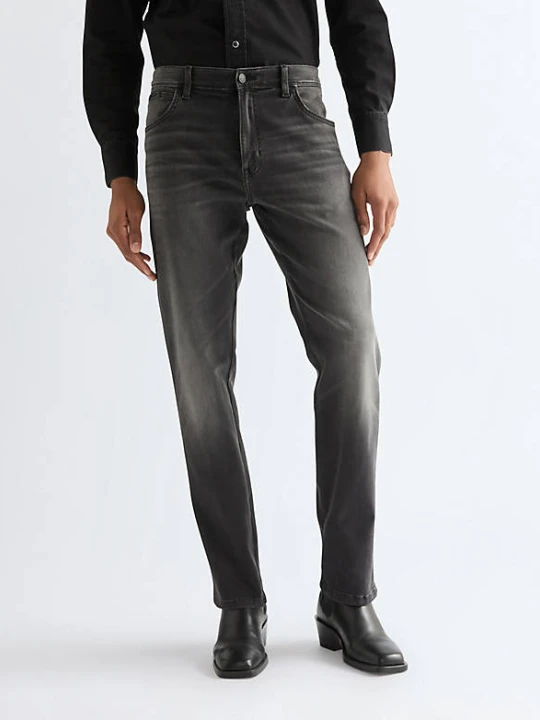 Zdjęcie produktu Wrangler Texas Straight High Stretch Jean Raven Ash Size 42 x34