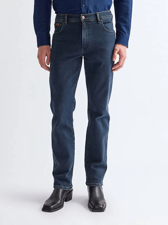 Zdjęcie produktu Wrangler Texas Straight Low Stretch Jean Blue Oxide Size 40 x34