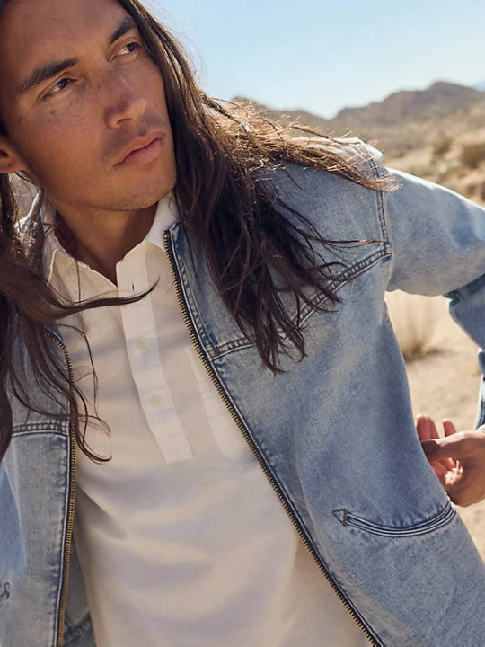 Zdjęcie produktu Wrangler Trailrider Relaxed Lightweight Jacket Dove Wing