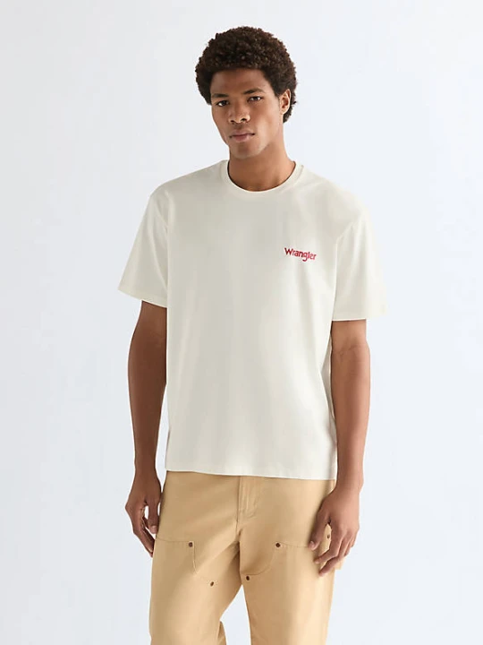 Zdjęcie produktu Wrangler Vintage Tee Worn White