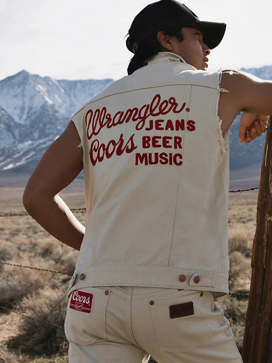 Zdjęcie produktu Wrangler Wrangler® x Coors® 13MWZ Original Cowboy Cut Jean Ecru Size 36 x32