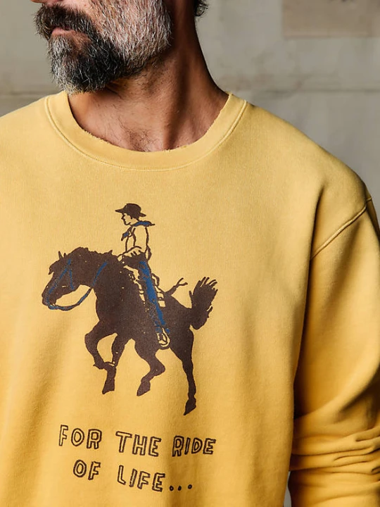 Zdjęcie produktu Wrangler Wrangler x Imogene + Willie Ride Of Life Sweatshirt Yellow