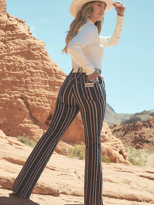 Zdjęcie produktu Wrangler Wrangler x Lainey Wilson Striped Flare Multicolor Size 32 x32