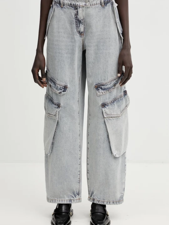 Zdjęcie produktu WRSTBHVR Blake jeansy relaxed fit damskie