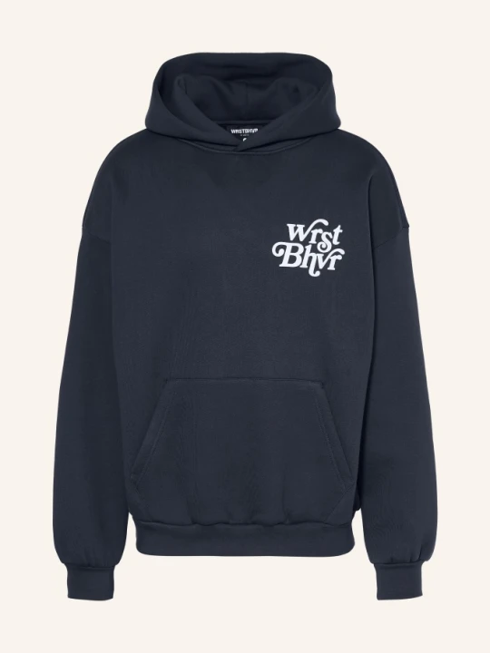 Zdjęcie produktu Wrstbhvr Bluza Z Kapturem Oversize Reen blau GRANATOWY