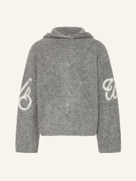 Zdjęcie produktu Wrstbhvr Bluza Z Kapturem Z Dzianiny Mixam grau SZARY