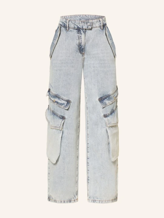 Zdjęcie produktu Wrstbhvr Dżinsy Cargo Blake blau 5014 FADED BLUE