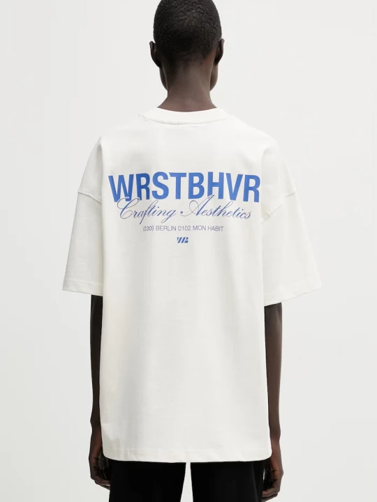 Zdjęcie produktu WRSTBHVR Studio V13 t-shirt bawełniany damski