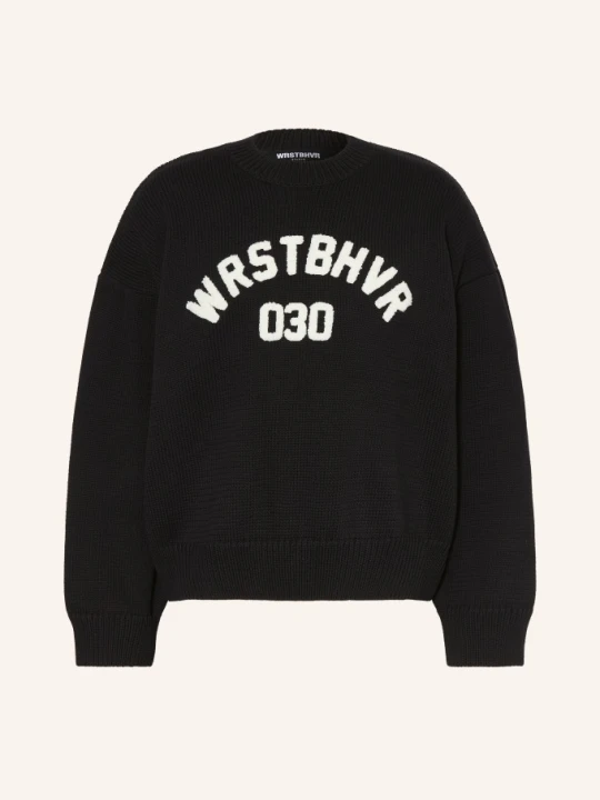 Zdjęcie produktu Wrstbhvr Sweter Luna schwarz CZARNY