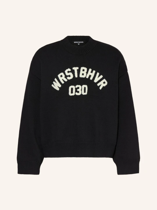 Zdjęcie produktu Wrstbhvr Sweter Luna schwarz CZARNY