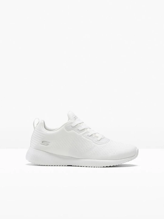 Zdjęcie produktu Wygodne sneakersy Skechers z pianką memory BonPrix biały