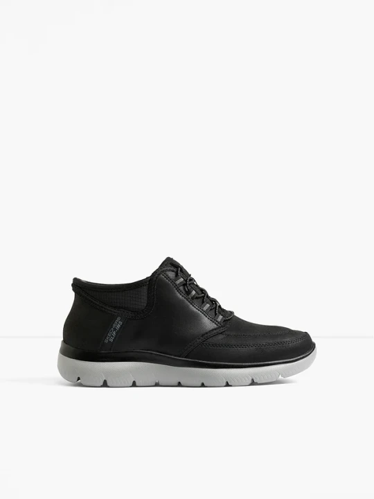 Zdjęcie produktu Wygodne, wsuwane sneakersy marki Sketchers z pianką z pamięcią BonPrix czarny