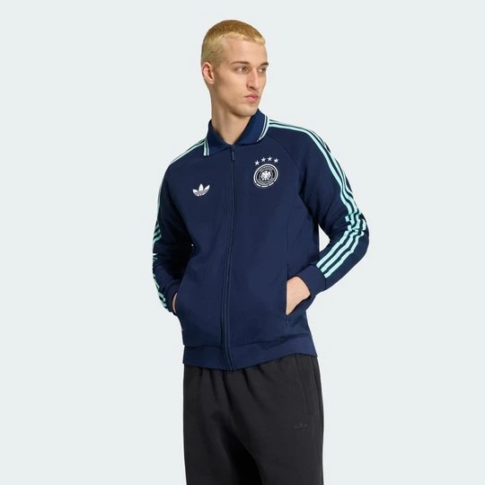 Zdjęcie produktu Wyjazdowa bluza reprezentacyjna Niemcy Adidas Collegiate Navy