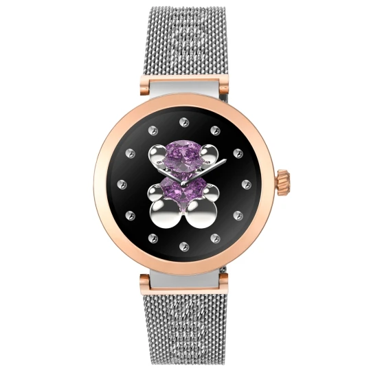 Zdjęcie produktu Wyposażony W Bransoletę Ze Stali Z Elementami Z Różowej Stali Smartwatch Tous S-Connect - Tous