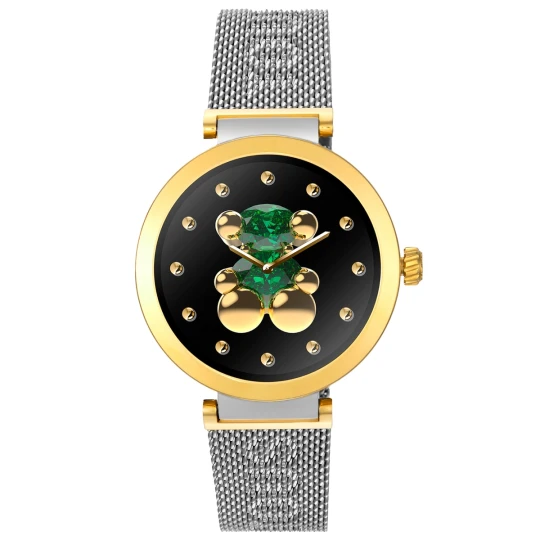 Zdjęcie produktu Wyposażony W Bransoletę Ze Stali Z Elementami Ze Złotej Stali Smartwatch Tous S-Connect - Tous