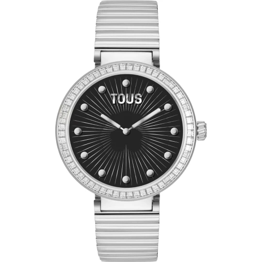 Zdjęcie produktu Wyposażony W Stalową Bransoletę I Ozdobiony Cyrkoniami Smartwatch Tous S-Connect - Tous srebrny