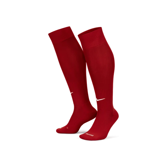 Zdjęcie produktu Wysokie skarpety piłkarskie Nike Academy - Czerwony