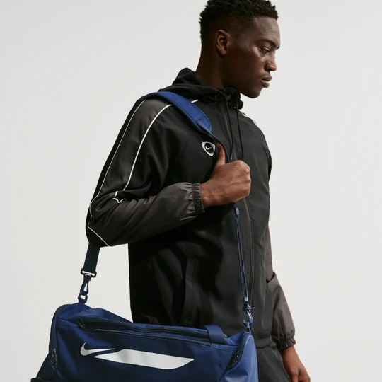 Zdjęcie produktu Wzmocniona torba piłkarska Nike Academy (rozmiar S, 40 l) - Niebieski