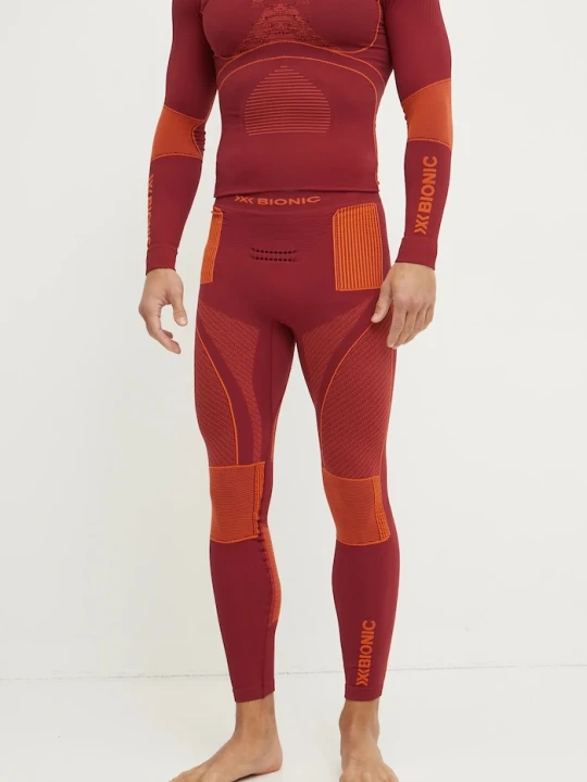 Zdjęcie produktu X-Bionic legginsy funkcyjne Energy Accumulator 4.0 bordowy