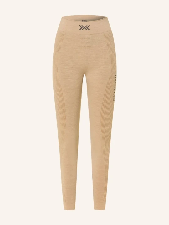 Zdjęcie produktu X-Bionic Spodnie Funkcjonalne Mightywool Z Wełną Merynosową I Skróconą Długością Nogawek beige