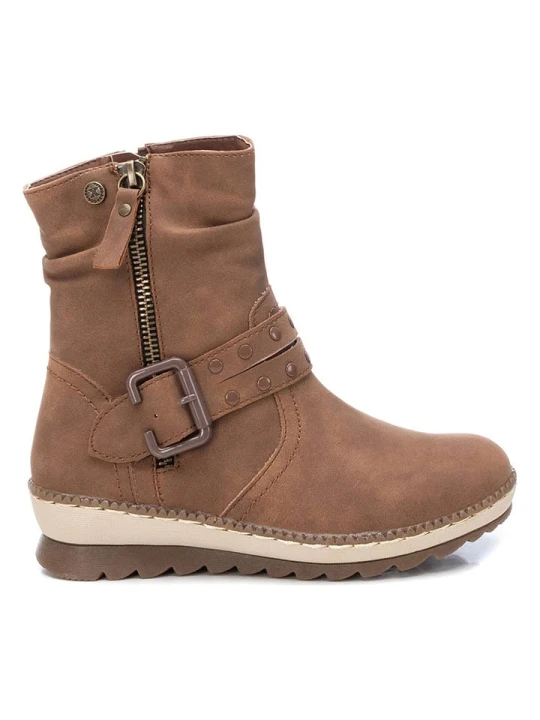Zdjęcie produktu XTI Kids Kozaki w kolorze jasnobrązowym rozmiar: 36