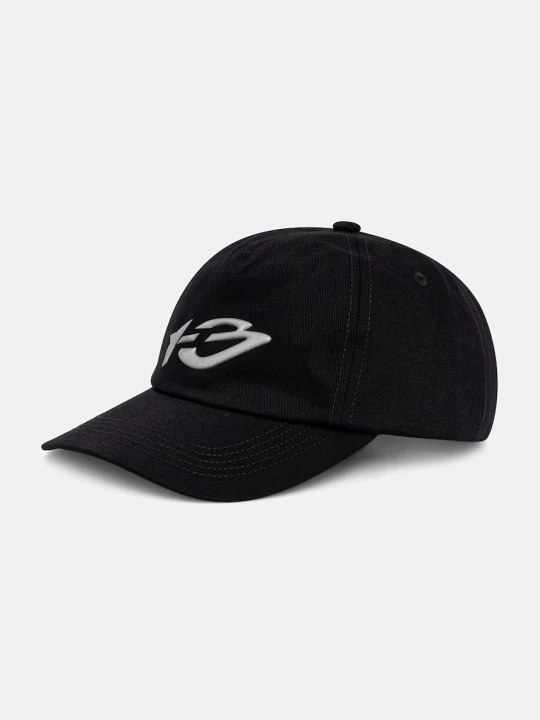 Zdjęcie produktu Y-3 BIG LG CAP czapka z daszkiem bawełniana męska