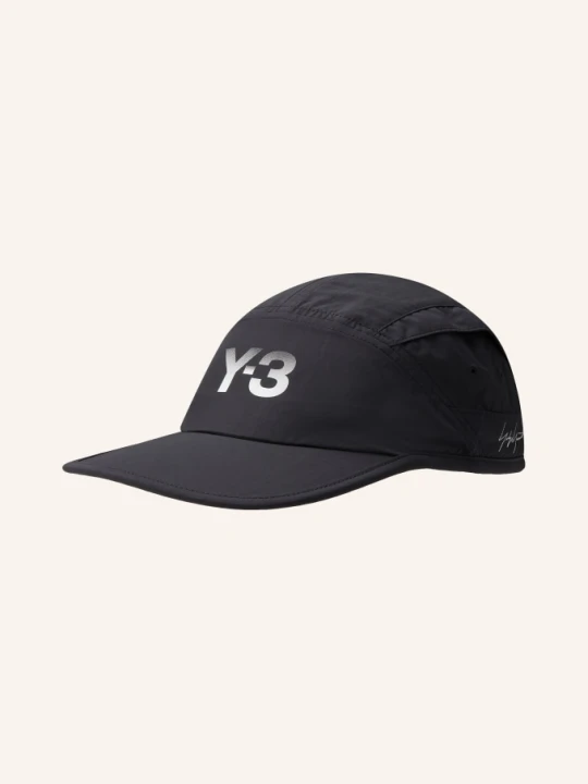 Zdjęcie produktu Y-3 Czapka Run schwarz CZARNY