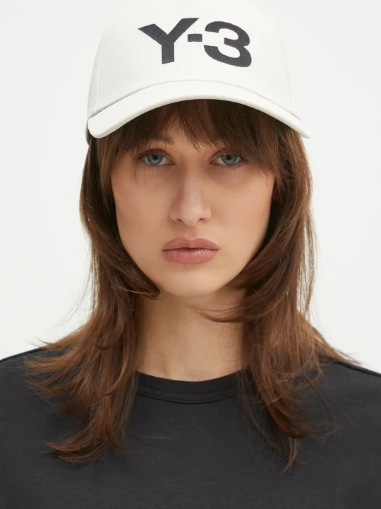 Zdjęcie produktu Y-3 czapka z daszkiem Stripes Double Brim Cap