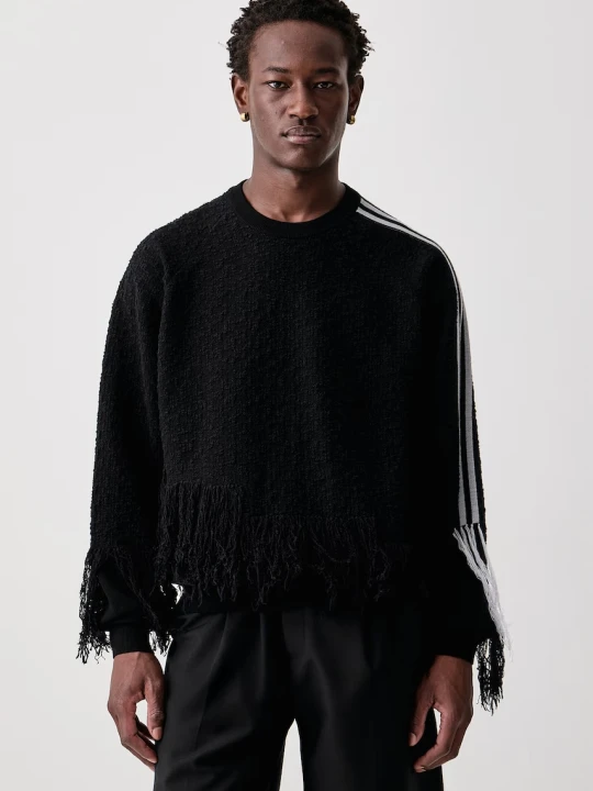 Zdjęcie produktu Y-3 KNIT 3S SWEAT sweter wełniany męski
