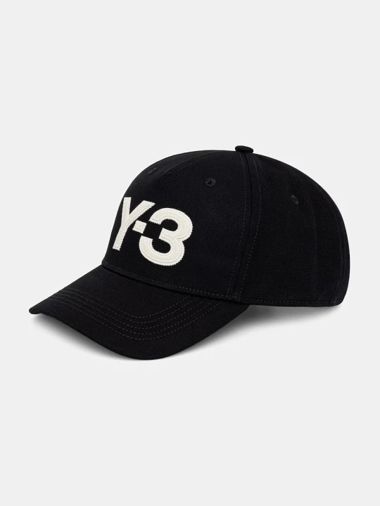 Zdjęcie produktu Y-3 LOGO CAP czapka bejsbolówka bawełniana męska