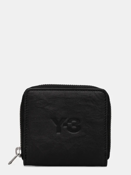 Zdjęcie produktu Y-3 portfel skórzany Crinkle Leather Wallet
