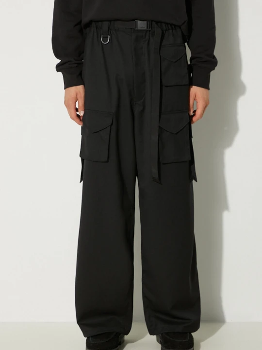 Zdjęcie produktu Y-3 spodnie z domieszką wełny Refined Wool Cargo Pants