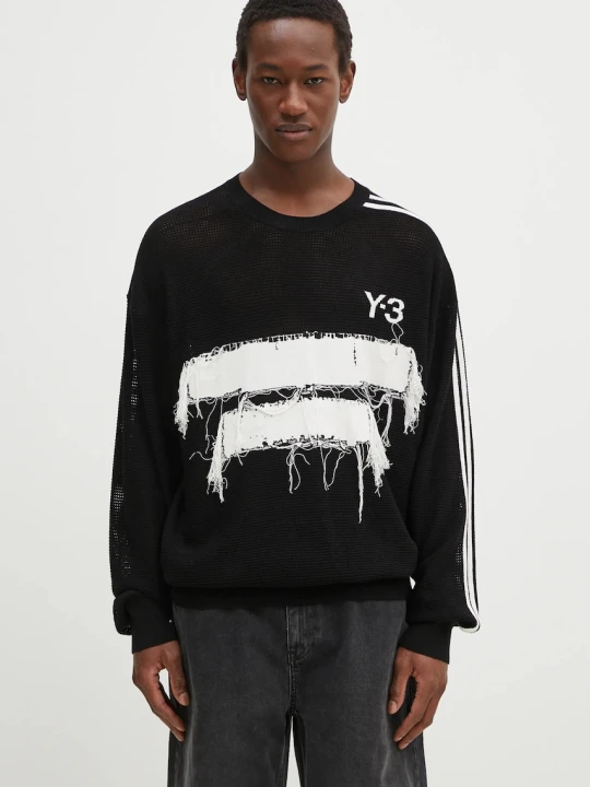 Zdjęcie produktu Y-3 sweter Graphic Knit Crew