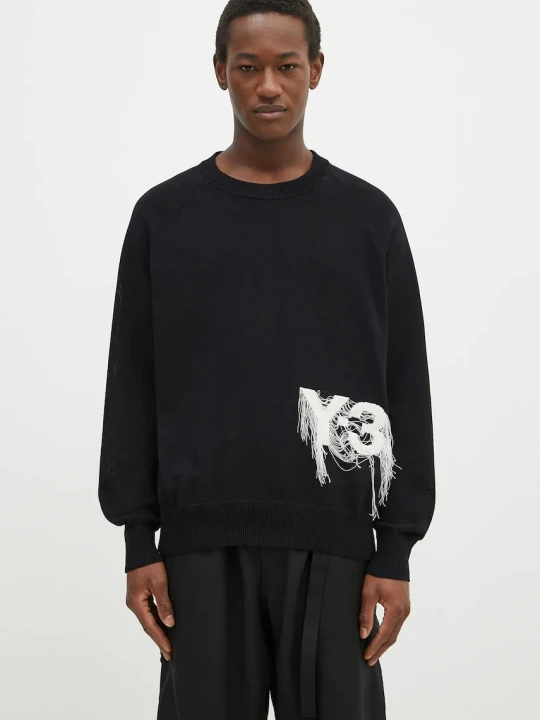 Zdjęcie produktu Y-3 sweter Logo Knit Crew