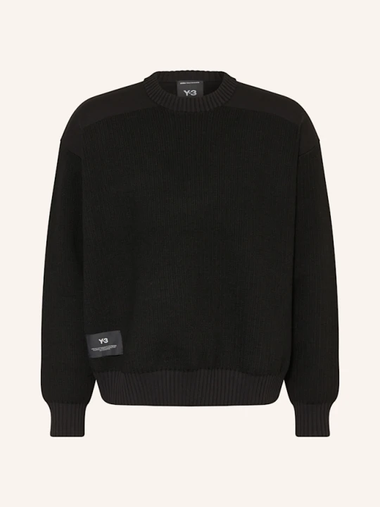 Zdjęcie produktu Y-3 Sweter schwarz CZARNY