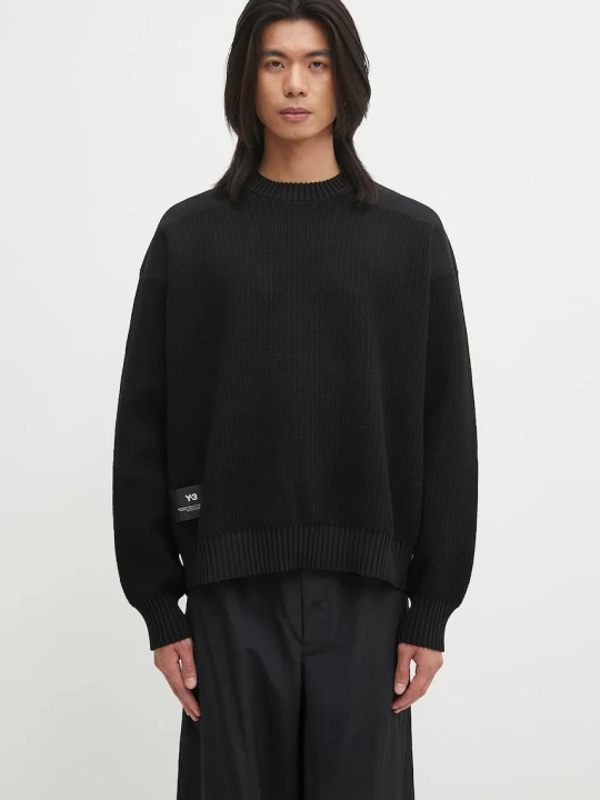 Zdjęcie produktu Y-3 sweter z wełną Padded Knit Crew