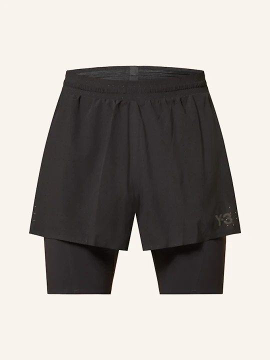 Zdjęcie produktu Y-3 Szorty Do Biegania 2 W 1 Y-3 Running schwarz CZARNY