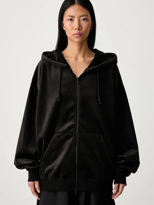 Zdjęcie produktu Y-3 VELVET ZIP HD bluza rozpinana welurowa damska