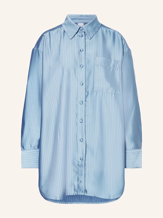 Zdjęcie produktu Y.A.S. Koszula Oversize Z Satyny blau JASNONIEBIESKI