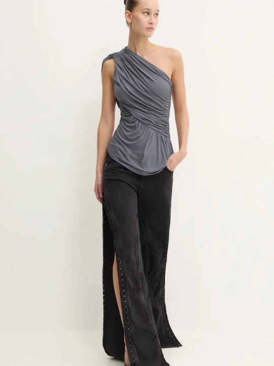 Zdjęcie produktu Y/Project jeansy EVERGREEN HOOK AND EYE SLIM JEANS czarny