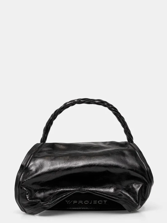 Zdjęcie produktu Y / Project torebka skórzana WIRE BAG Y/Project czarny