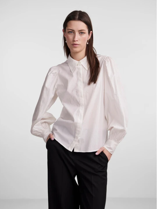 Zdjęcie produktu YAS Koszula 26030881 Biały Regular Fit