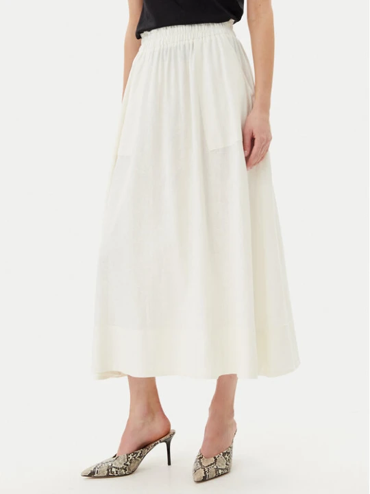 Zdjęcie produktu YAS Spódnica maxi Flaxy 26036370 Biały Regular Fit