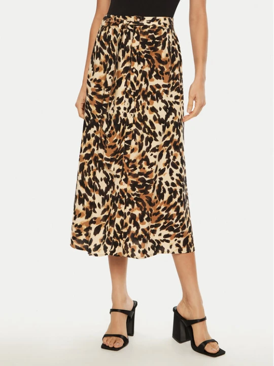 Zdjęcie produktu YAS Spódnica midi Savanna 26028279 Brązowy Regular Fit