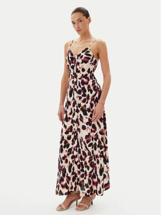 Zdjęcie produktu YAS Sukienka letnia Savanna 26035342 Beżowy Regular Fit