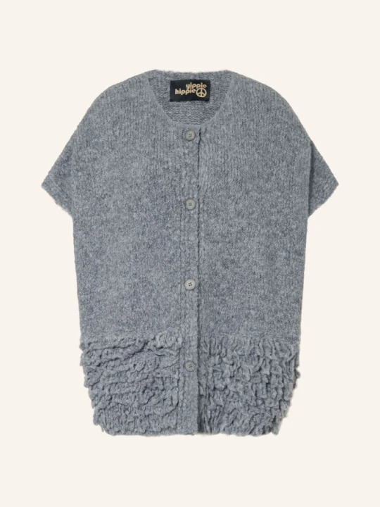 Zdjęcie produktu Yippie Hippie Kamizelka Z Dzianiny grau SZARY
