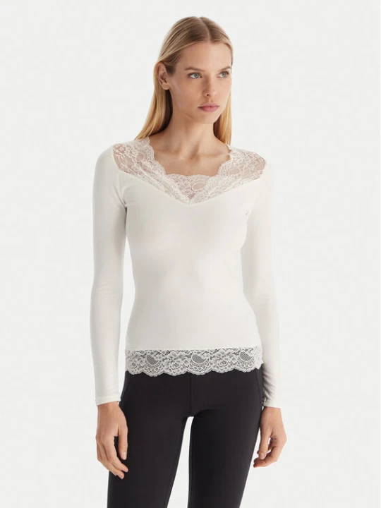 Zdjęcie produktu Ysabel Mora Bielizna termoaktywna górna 70033 Biały Slim Fit