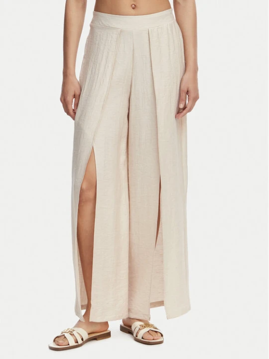 Zdjęcie produktu Ysabel Mora Spodnie materiałowe 86272 Beżowy jasny Wide Leg